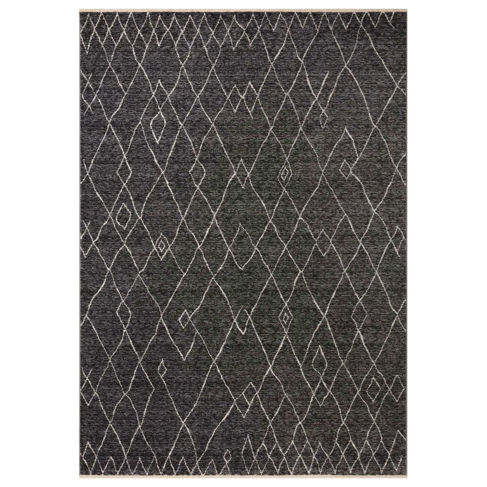 Loloi II Vance VAN-11 2"7" x 12" Charcoal and Dove Runner, , large