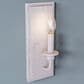 Hunter Southcrest 1-Light Wall Sconce in Distressed White, , large