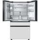 Samsung Bespoke Counter Depth 4-Door French Door Refrigerator with Family Hub in White Glass, , large