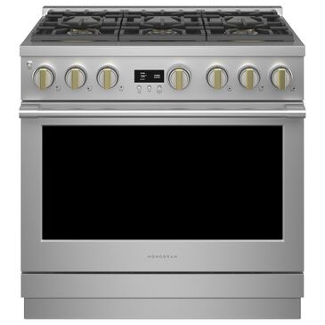 Monogram 36" All Gas Professional Range with 6 Burners in Stainless Steel, , large