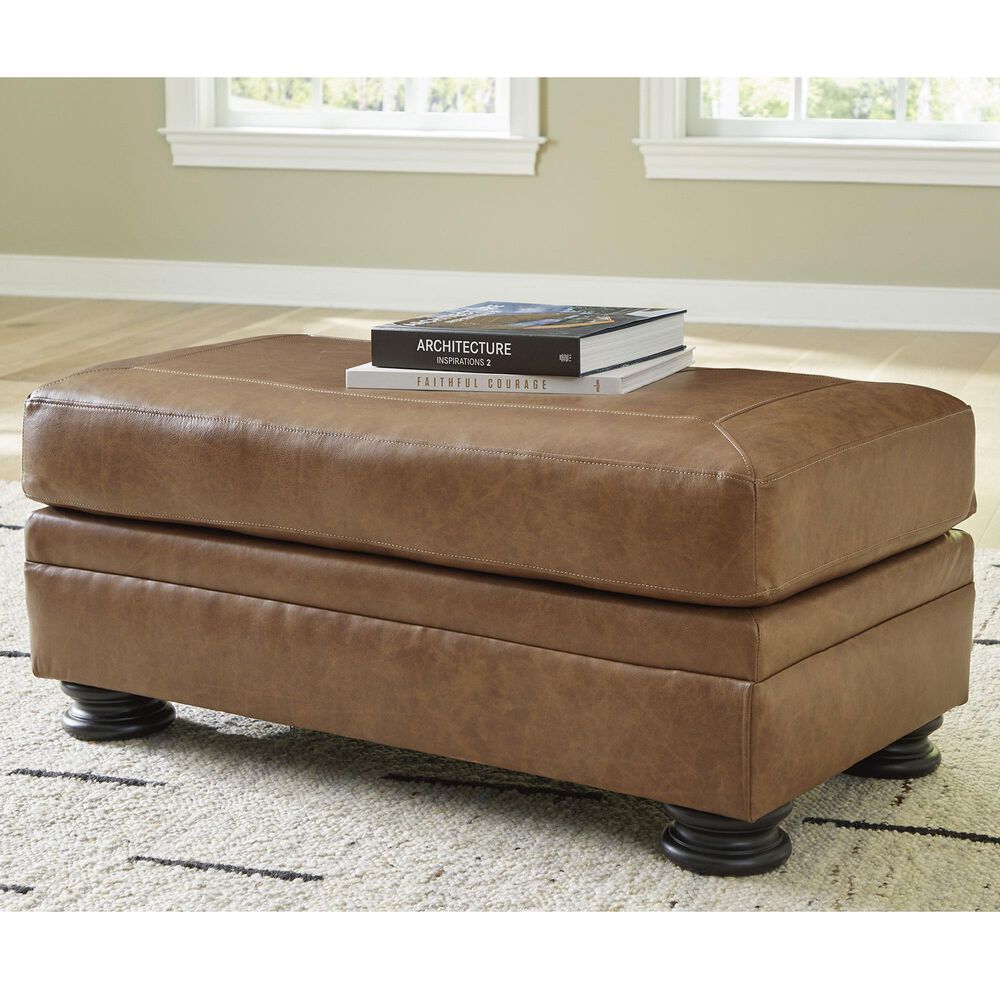 Signature Design by Ashley Carianna Ottoman in Caramel, , large