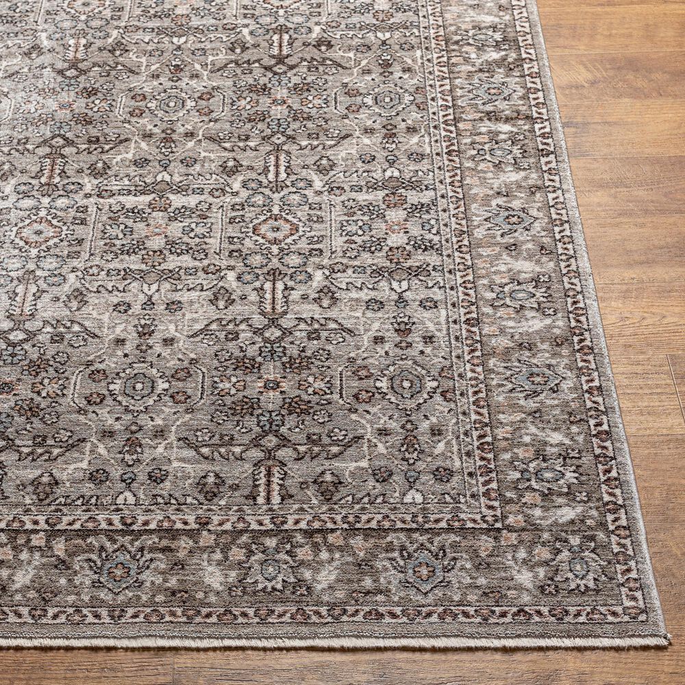 Surya Carlisle Oriental 3&#39;11&quot; x 5&#39;11&quot; Dusty Sage, Light Gray, Dusty Pink, Ivory, Pale Blue and Charcoal Area Rug, , large