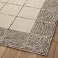 Chris Loves Julia x Loloi Francis 5" x 7"6" Cream and Black Area Rug, , large