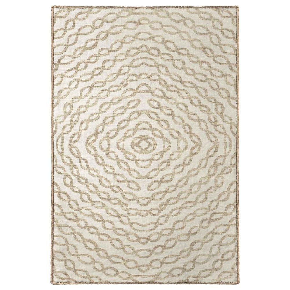 Dalyn Rug Company Brisbane Geometric 1"8" x 2"6" Ivory Area Rug, , large