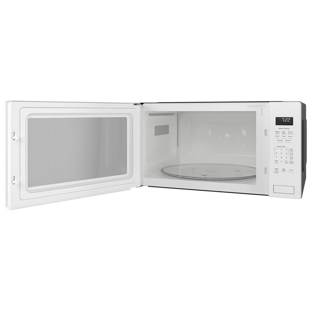 GE Profile 2.2 Cu. Ft. Built-In Sensor Microwave Oven in White, , large