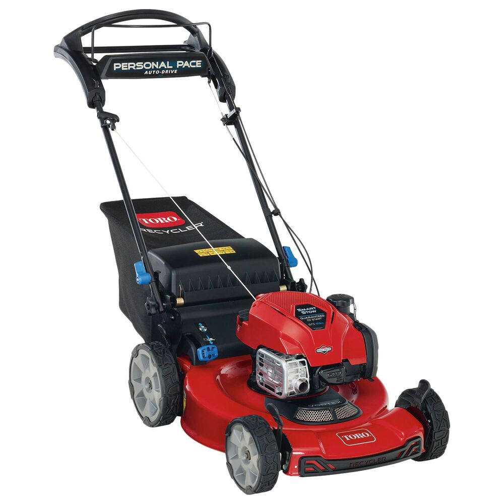 Toro 22" SmartStow Personal Pace Auto-Drive High Wheel Gas-Powered Lawn Mower, , large