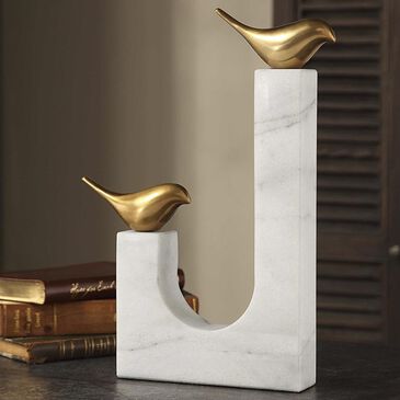 Uttermost Songbirds Brass Sculpture, , large