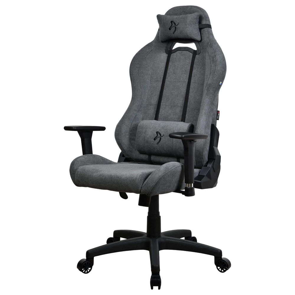 Arozzi Torretta 2023 Edition Soft Fabric Ergonomic Gaming Chair in Ash, , large