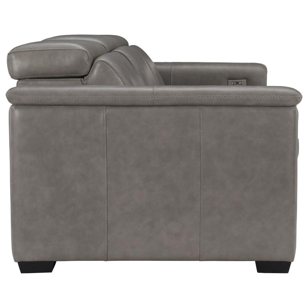 Bernhardt Lioni Power Motion Sofa in Light Grey, , large