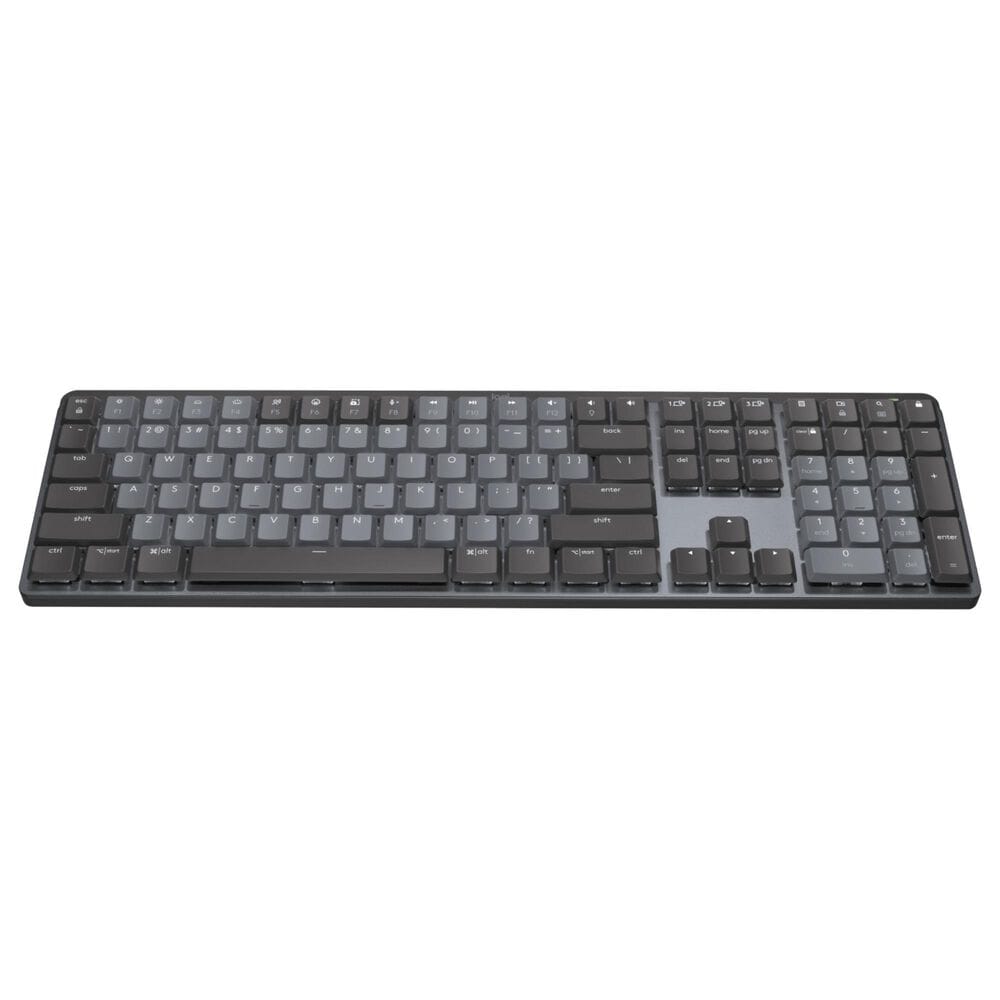 Logitech MX Mechanical Tactile Quiet Wireless Keyboard in Graphite, , large
