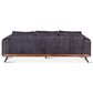 Home Trends & Design Stationary Sofa in Antique Ebony, , large