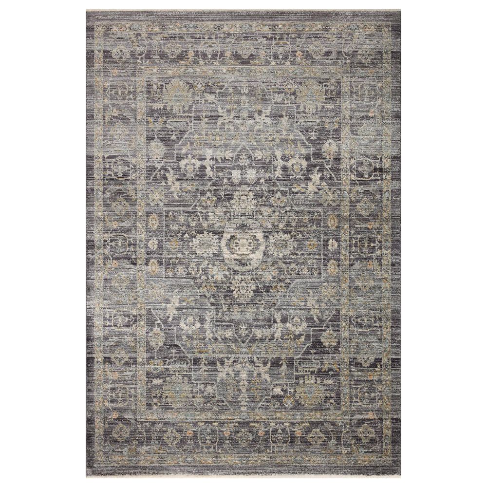 Loloi Katherine 7"10" x 10" Midnight and Tobacco Area Rug, , large