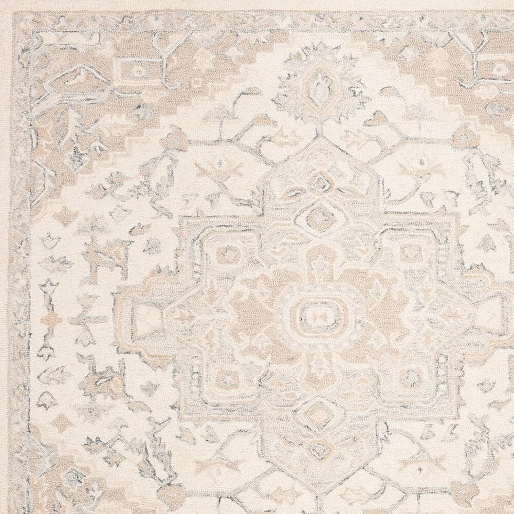 Safavieh Micro-Loop 11&#39; x 15&#39; Ivory and Beige Area Rug, , large