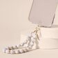 Case-Mate Beaded Phone Wristlet in White Marble, , large