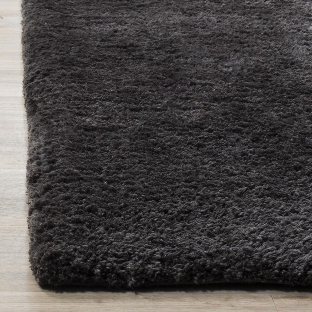 Safavieh Sheep Shag SSG120C 4&#39; x 6&#39; Charcoal Area Rug, , large