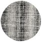 Safavieh Adirondack ADR116B 4" Round Ivory and Black Area Rug, , large