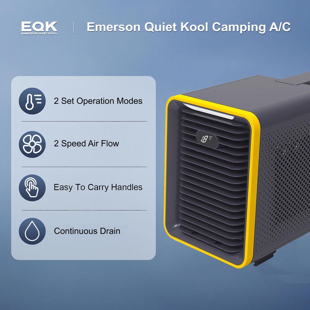 Emerson Quiet Kool 1,500 BTU Portable A/C, , large