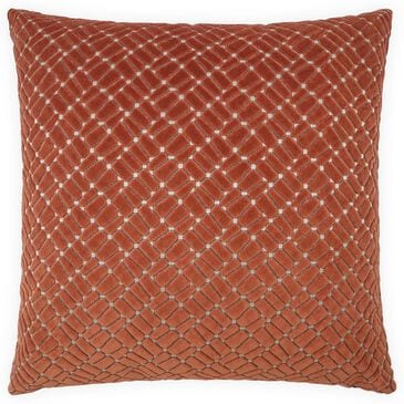D.V.Kap Inc Melvin 24" x 24" Throw Pillow in Coral, , large