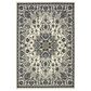 Oriental Weavers Marina 1248W 3"7" x 5"6" Ivory and Navy Area Rug, , large