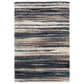 Central Oriental Tulsa Dunkerton 7"10" x 9"10" Blue Navy and Multicolor Area Rug, , large