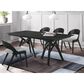 Blue River Cortina and Polly 5-Piece Rectangle Dining Set in Black, , large