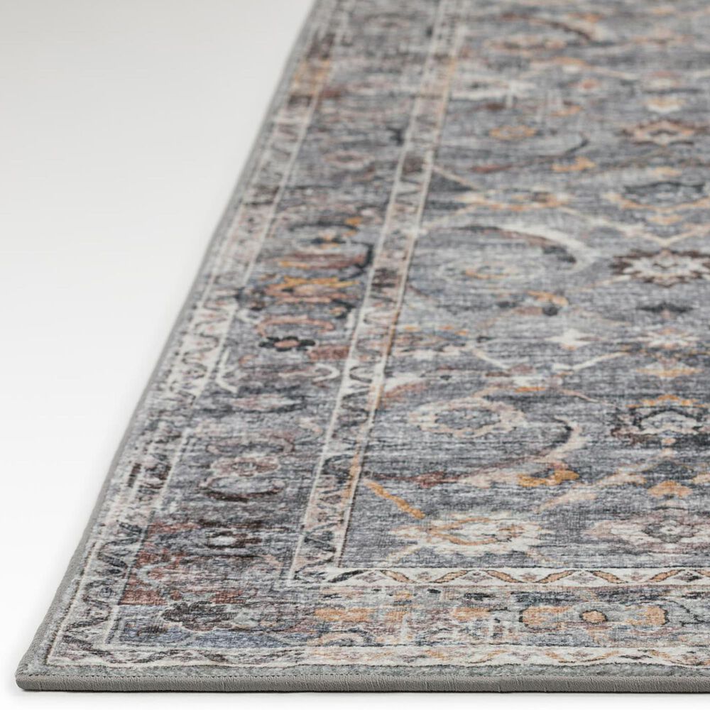 Dalyn Rug Company Jericho 2&#39;6&quot; x 8&#39; Silver Indoor/Outdoor Runner, , large