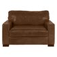 Softline Leather Chair and a Half in Splendor Chestnut, , large