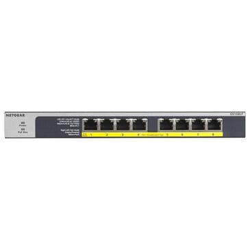 NETGEAR 8-Port Gigabit Ethernet PoE+ Unmanaged Switch with FlexPoE in Black, , large