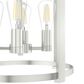 Hunter Astwood 16" 4-Light Chandelier in Brushed Nickel, , large