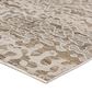 Dalyn Rug Company Denizi Abstract 3"3" x 5"3" Mocha Area Rug, , large