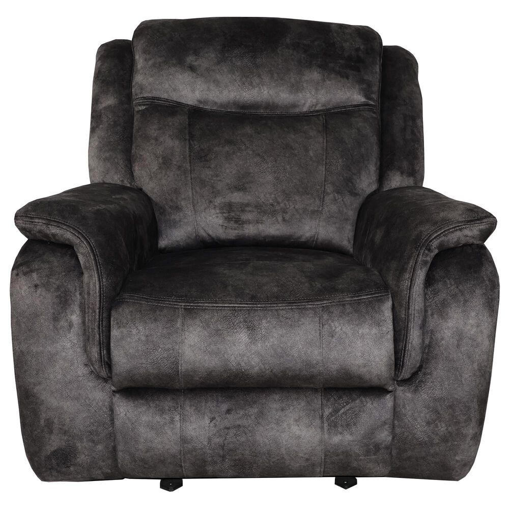 New Heritage Design Park City Manual Gliding Recliner in Slate, , large