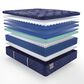 Sealy Rendel Soft Euro Pillowtop Queen Mattress with Low Profile Box Spring, , large