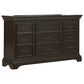 Chapel Hill Caldwell 3-Piece Queen Bedroom Set in Deep Brown, , large