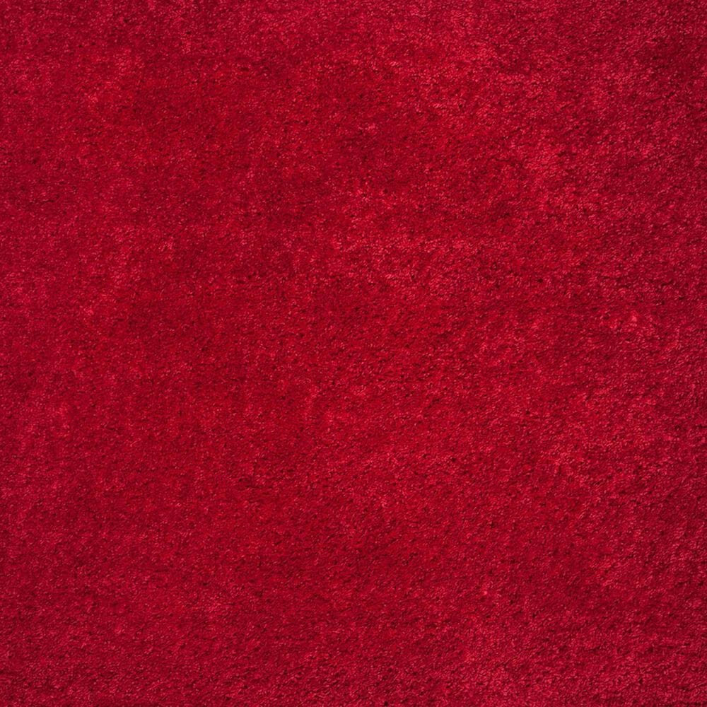 Safavieh August Shag AUG900Q 2&#39;3&quot; x 10&#39; Red Runner, , large