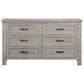 Oxford Baby Hanover 6-Drawer Dresser in Oak Gray, , large