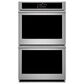 Monogram Statement 30" Electric Double Wall Oven in Stainless Steel, , large