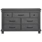 Oxford Baby Hampton 7-Drawer Dresser in Canyon Gray, , large