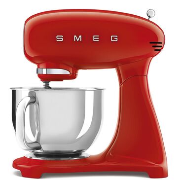 Smeg Retro Full-Col Stand Mix, Red, , large