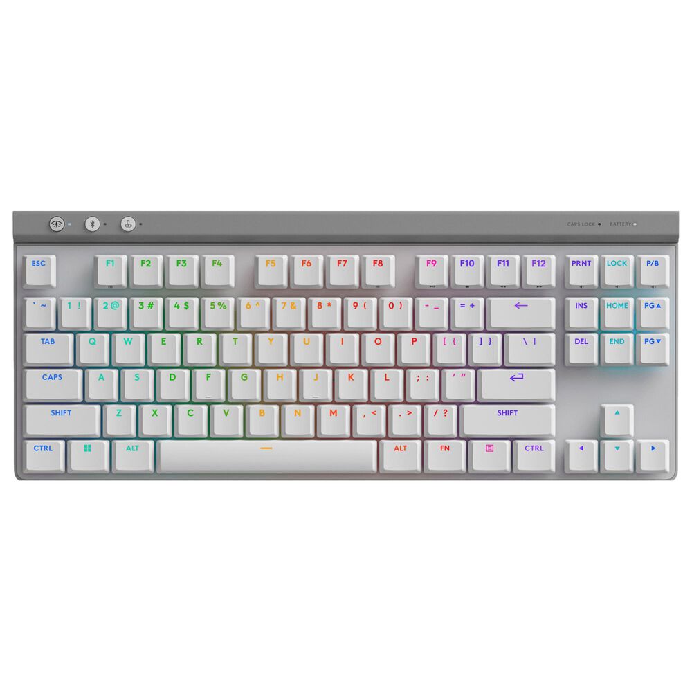 Logitech Lightspeed Gaming Keyboard Wht, , large