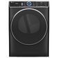 GE Profile 5.3 Cu. Ft. Smart Front Load Washer and 7.8 Cu. Ft. Gas Dryer Laundry Pair with 7" Pedestal in Carbon Graphite, , large