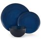 Lifetime Brands Lucy 12-Piece Dinnerware Set in Blue, , large