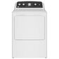 GE 4.5 Cu. Ft. Top Load Washer with Stainless Steel Basket and 7.2 Cu. Ft. Gas Dryer Laundry Pair in White, , large