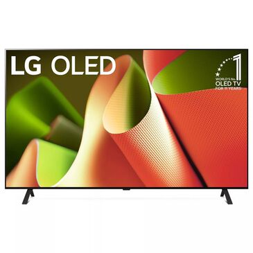 LG 77" Class B4 Series OLED 4K Ultra HD in Black - Smart TV, , large