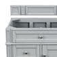 James Martin Brittany 30" Single Bathroom Vanity in Urban Gray with 3 cm Eternal Marfil Quartz Top and Rectangle Sink, , large