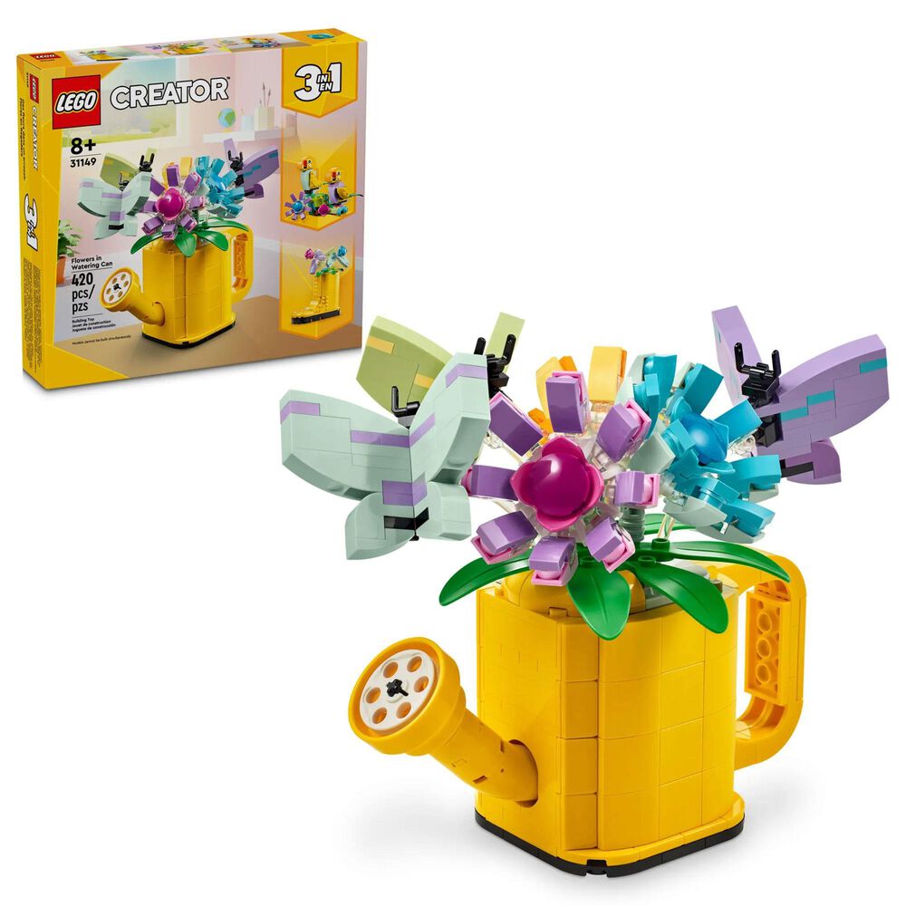 LEGO Creator Flowers in Watering Can, , large