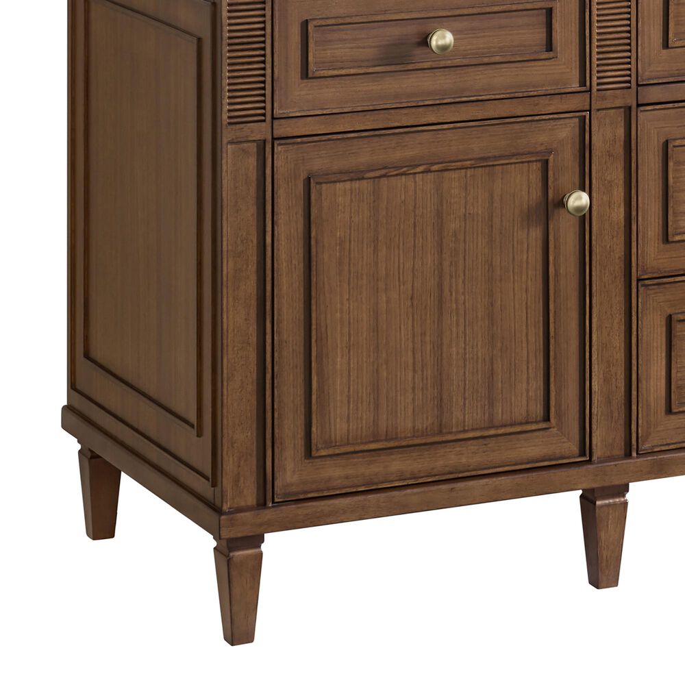 James Martin Lorelai 60&quot; Double Vanity in Mid-Century Walnut, , large