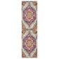 Safavieh Madison MAD119G 2"3" x 8" Light Grey and Fuchsia Runner, , large