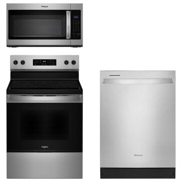 Whirlpool 3 Piece Kitchen Package in Stainless Steel, , large