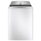 GE Profile 5.0 Cu. Ft. Top Load Impeller Washer with Smarter Wash Technology and FlexDispense in White, , large