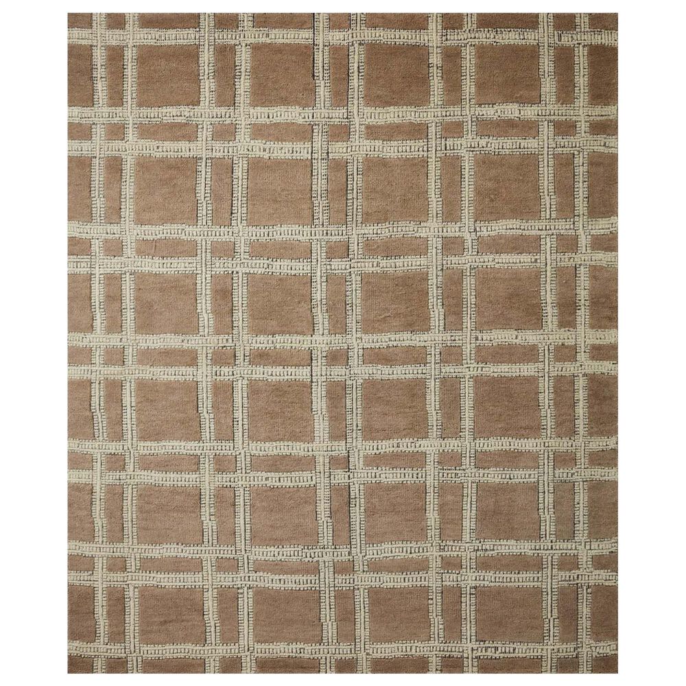 Loloi Milton 2" x 3" Taupe and Ivory Area Rug, , large